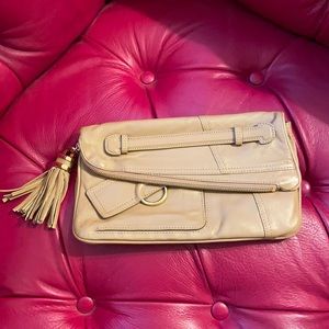Derk Lam Elsa leather clutch